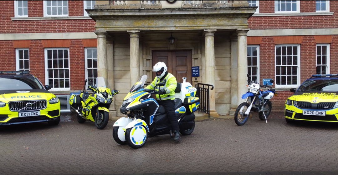WMC300FR features at Northants Police Sustainability Event